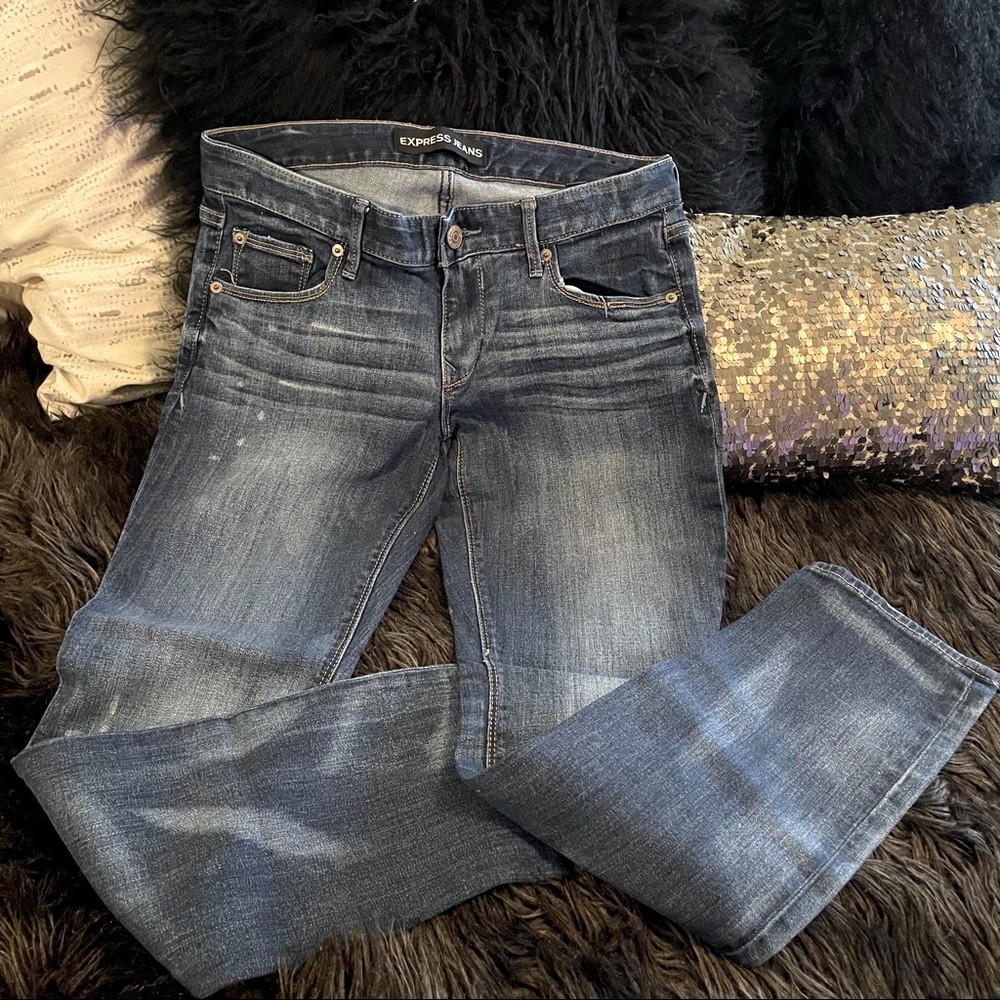 Express Stella Low rise Ankle skinny 8